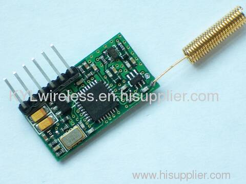 Mini-size RF Module 433MHz Wireless Data Transmission, TTL Microcontroller Communication