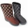 Women's Boots, Made of Microsuede and TPR with Fleece Lining ,girl boots