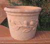 Terracotta garden pots