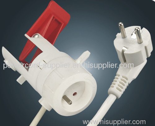 ironing board socket for France market NF CE approval
