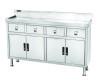 Stainless steel working desk