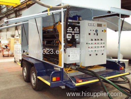 High Efficiency Mobile Type Transformer Oil Treatment, Oil Purification System, Oil Filtration Unit