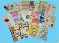 We supply all kinds of Greeting Card, Christmas Card, Color Card