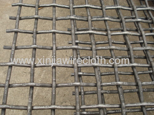 crimped wire mesh panel