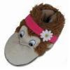 Novelty Shoes in Animal Shape, Upper made of Soft Plush, Customized Designs are Accepted