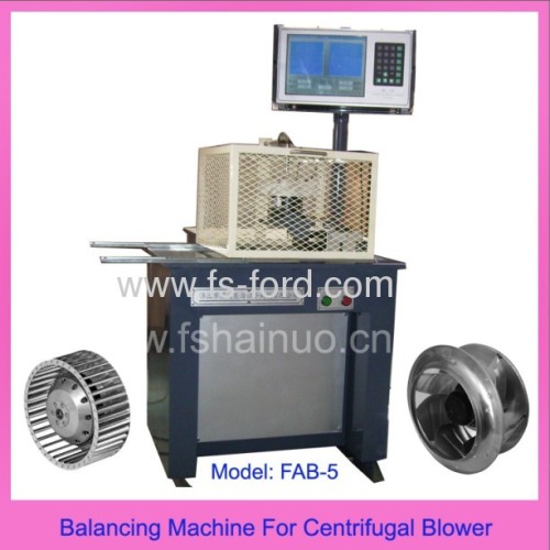 Balancing Machine For Embedded Centrifugal Fan