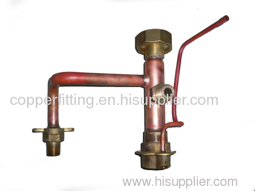 coppper pipe assembly