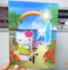 3D lenticular postcards