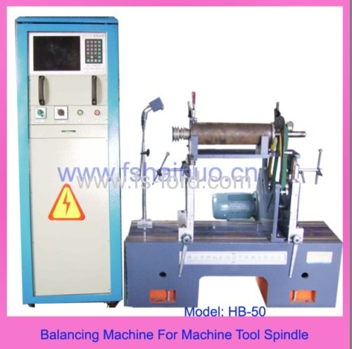 Balancing Machine for Machine Tool Spindle