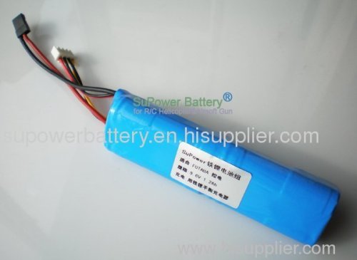 9.6V 1200mAh Li-FePO4 Receiver Battery Packs for FUTABA10CHG