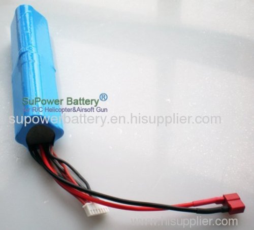 7.4V 2S3P 4500mAh full capacity Battery packs with Tamiya Connector or T-Plug for R/C Cars