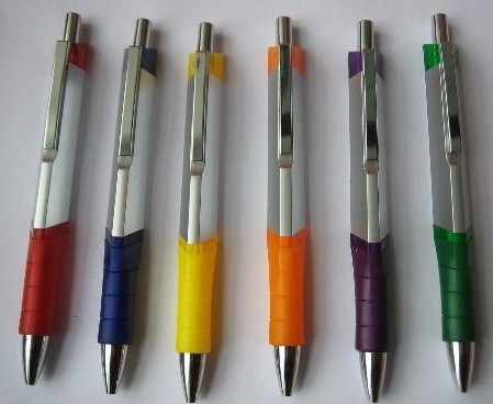 0.5mm Metal ball pen with TPR
