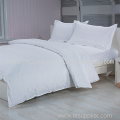 4pcs jacquard Satin bedding set