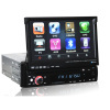 One Din 7.0 inch Touchscreen Bluetooth GPS car DVD Player