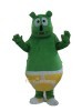 green gummy mascot fur costume party costumes
