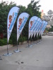 teardrop banner stand