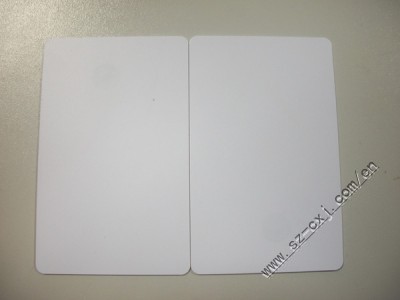 White card,Blank White card,PVC White card