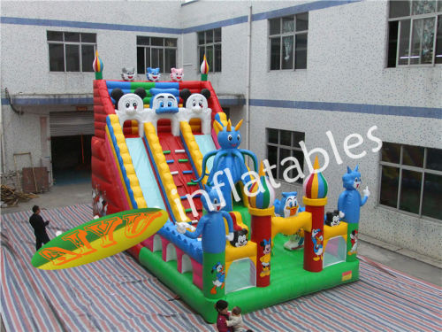 AM-441 disney inflatables amusement, inflatable fun city
