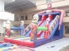 MU-495 spiderman inflatable slides casltes