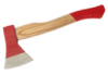 axe with woode handle