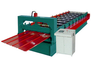 metal tile forming machine