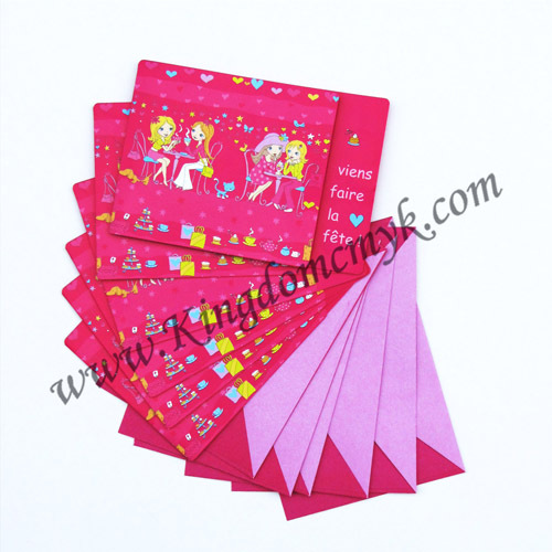 Pink Invitation Cards