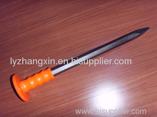 chisel with rubber handle