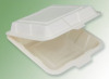 THH-02 biodegradable one com container ,lunch box