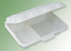 THH-04 biodegradable two coms container ,lunch box