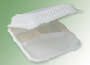 THH-08 biodegradable three coms container ,lunch box