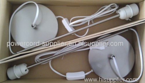 Euro type switch lamp cord