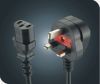 UK computer power cord/extention cord/IEC outlet/BS approved