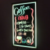 2011 new promotion items-neon led shining signboard for restaurant
