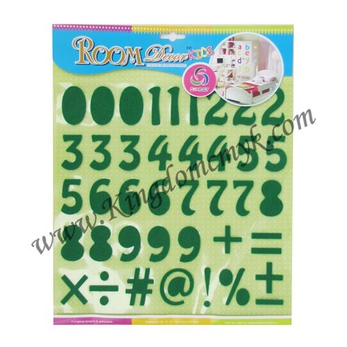 Number Wall Stickers