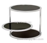 SWIVAL END TABLE