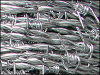 Galvanized Barbed Wire