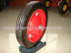 solid rubber wheel 13x3