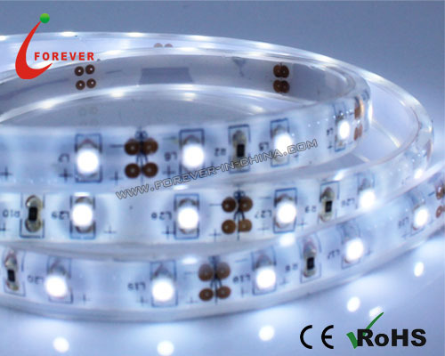 5050SMD silicone tubing +cystal epoxy waterproof led strips black PCB board 12V decorative lighting