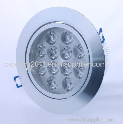 high power good 12w excellent LED downlight / ceiling light