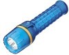 Rubber 3 LED flashlight