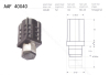 plastic Adjustable cabinet feet