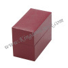 Artificial Leather Red Gift Box