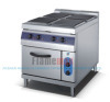 4-plate electric cooker with electric oven(square)