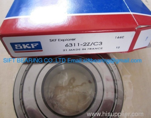 SKF Deep groove ball bearing 6311-2Z