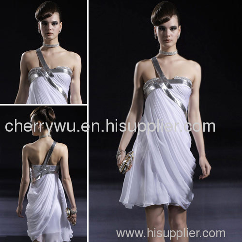 2011 coniefox new arrival one shoulder short dance dresses 80923