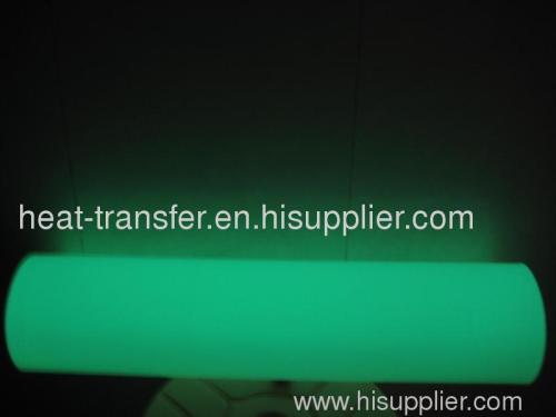 Luminous heat transfer film