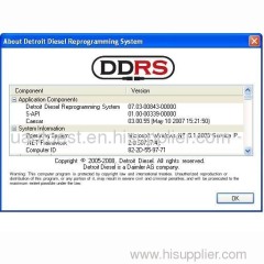Detroit DDRS Diesel Reprograming System 2010