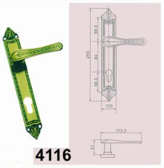 European Style Door Lock Panel/Plate