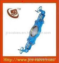 Double-open Knife Gate Valve, Bevel Gear Double-open Knife Gate Valve