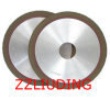 Resin bond diamond grinding wheels for carbide